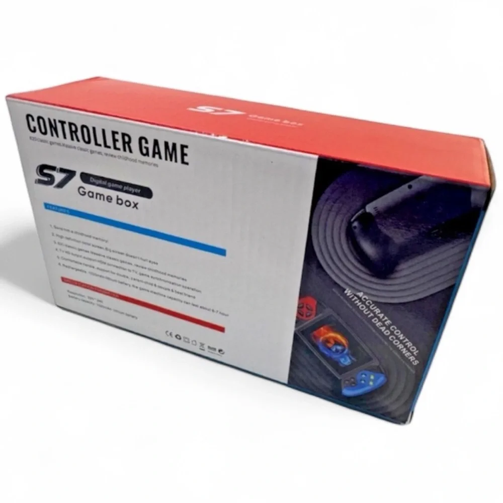 Controller Game Box Handheld Console - Black & Blue